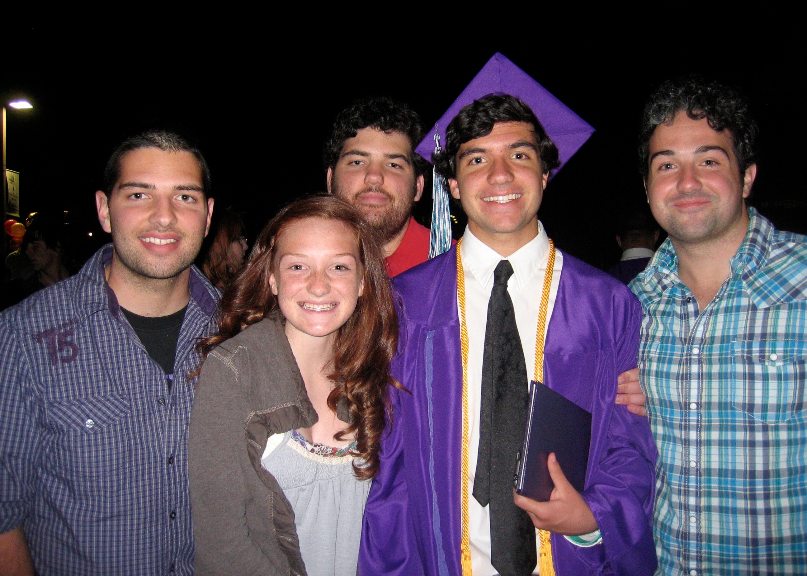 Sam ROgers' graduation from Spanish SPrings High School June 2010